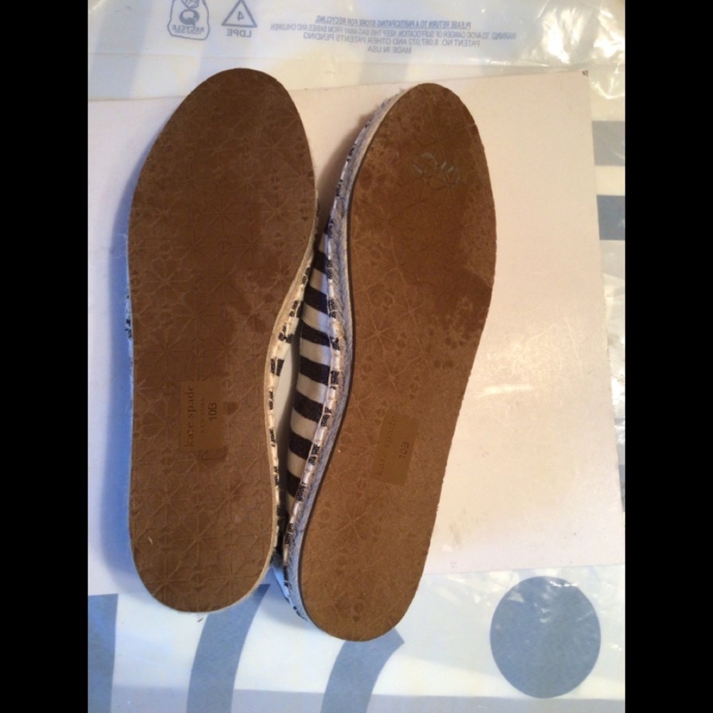 KATE SPADE ESPADRILLE Sz 10 - Picture 6 of 6
